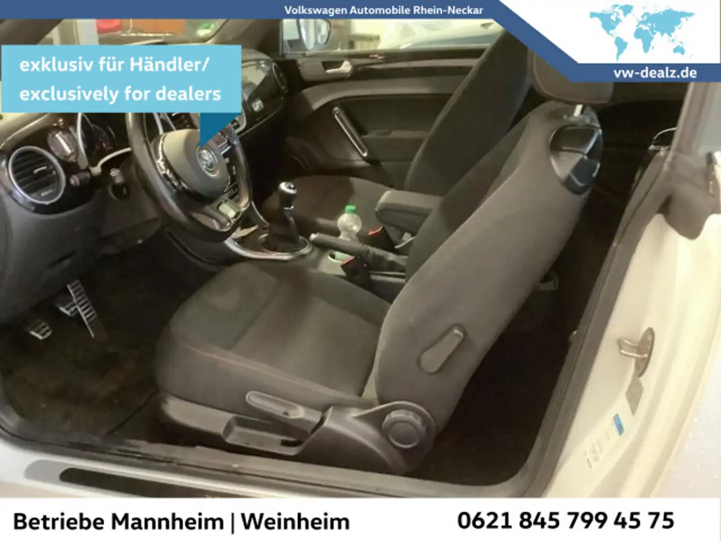 Volkswagen Beetle Cabriolet 1.2 TSI Sound PDC Sitzhzg. Klim Weiß - 2