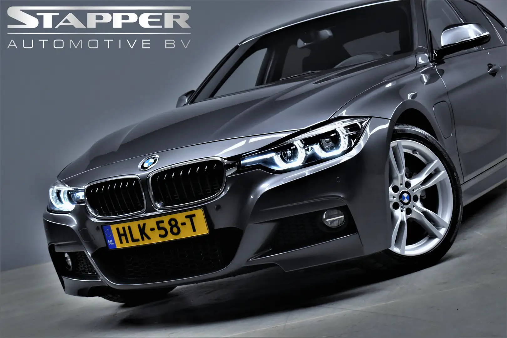 BMW 330 3-serie 330e 252pk M-Sport Dealer.OH Keyless/Navi/ Grau - 2