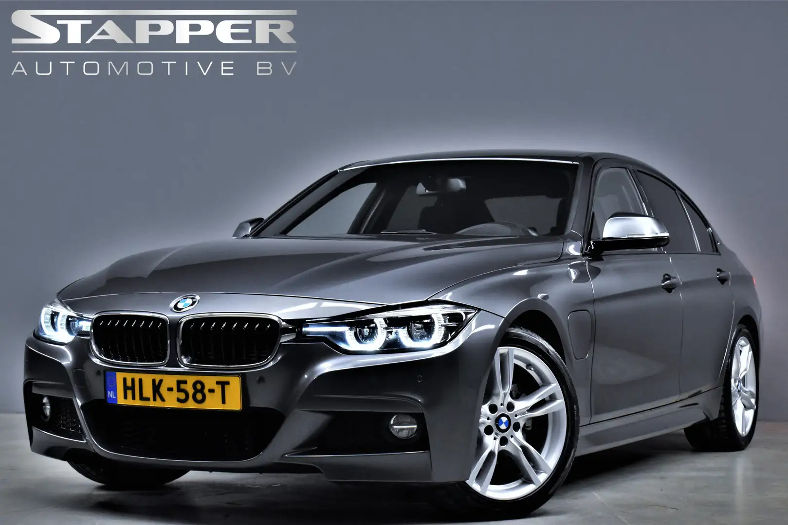 BMW 330 3-serie 330e 252pk M-Sport Dealer.OH Keyless/Navi/ Grijs - 1