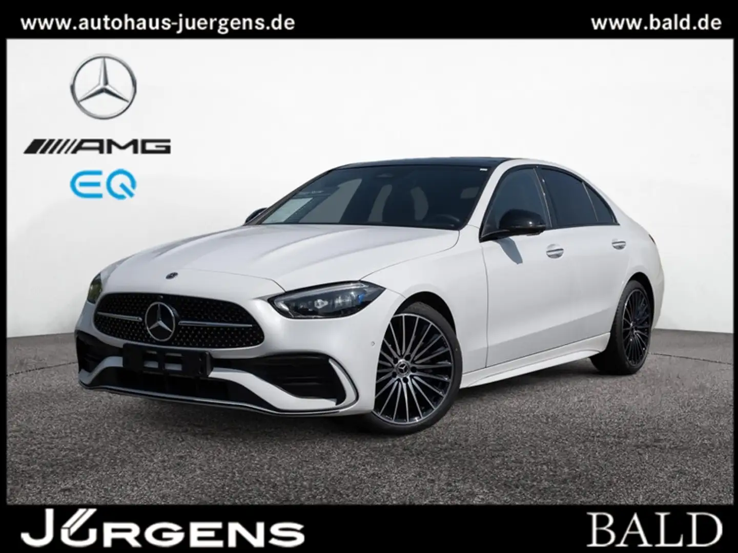 Mercedes-Benz C 300 d AMG-Sport/DIGITAL/360/Pano/Night/Memo/19 Blanco - 2