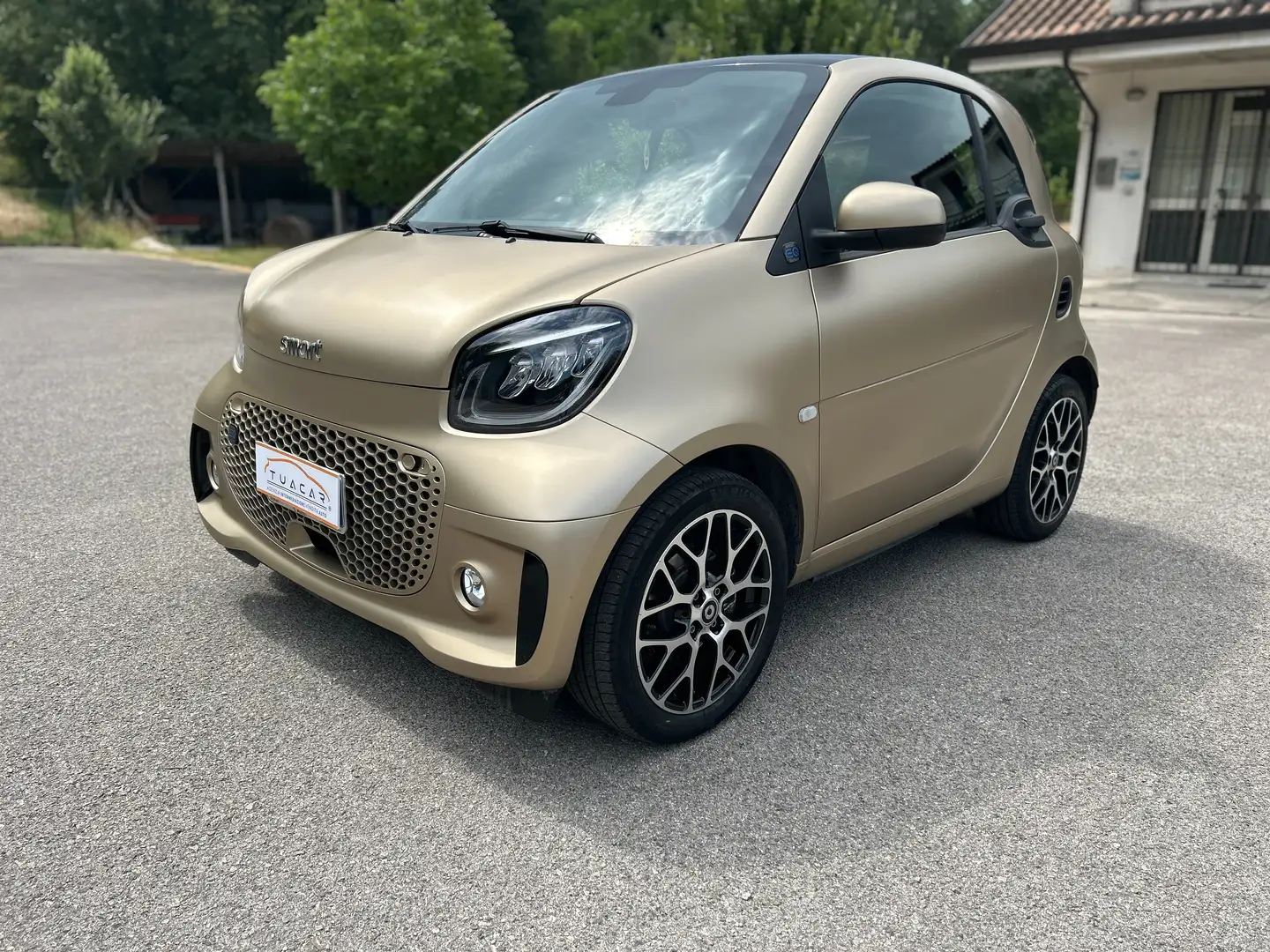 smart forTwo Fortwo III 2020 eq racingrey 22kW Oro - 1