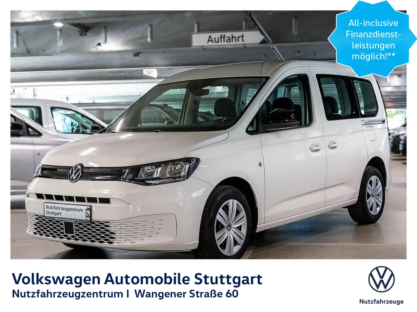 Volkswagen Caddy 1.5 TSI Euro 6d ISC FCM Weiß - 1