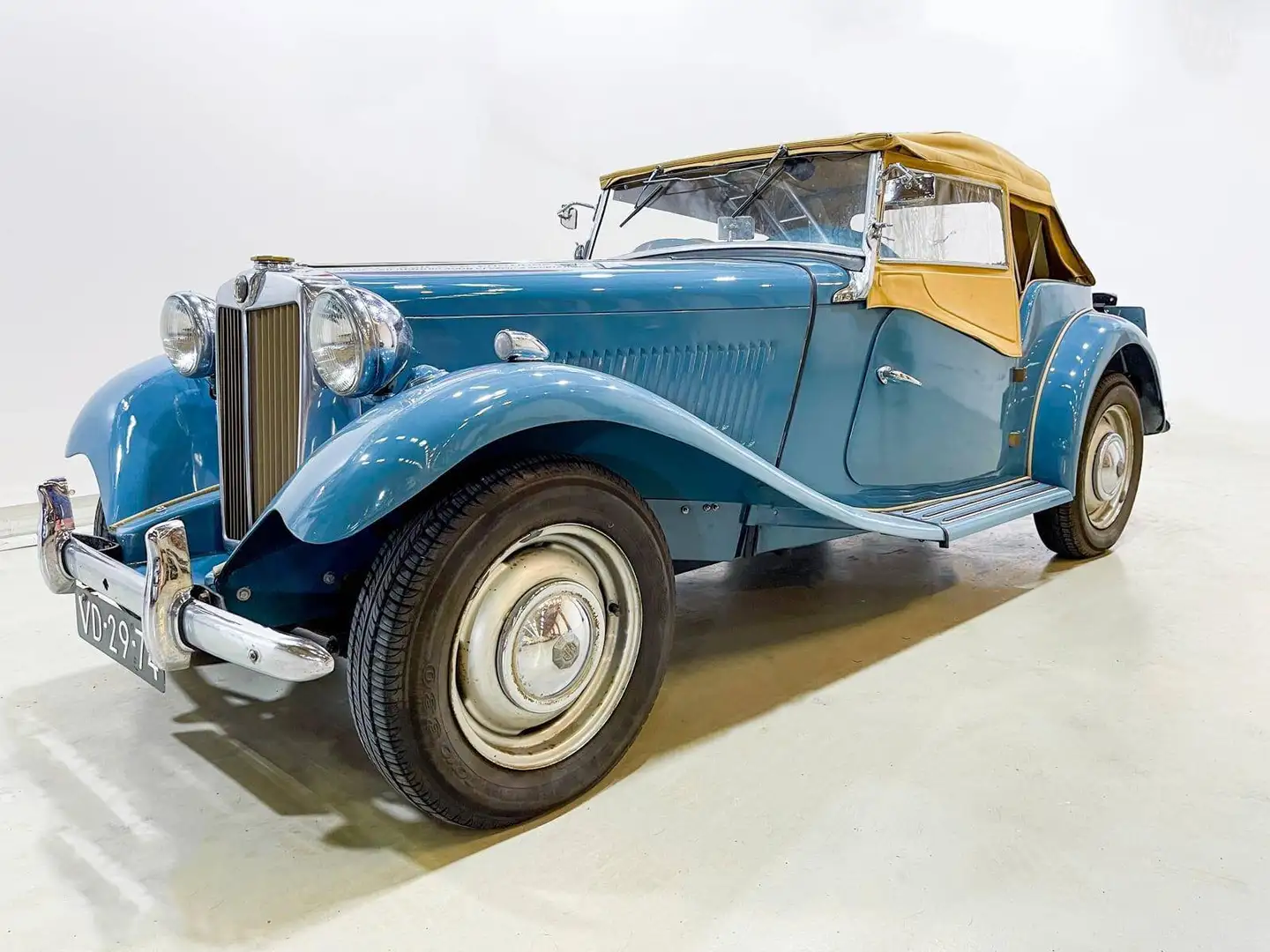MG TD RHD 1950 Molenaars Editie Blau - 1