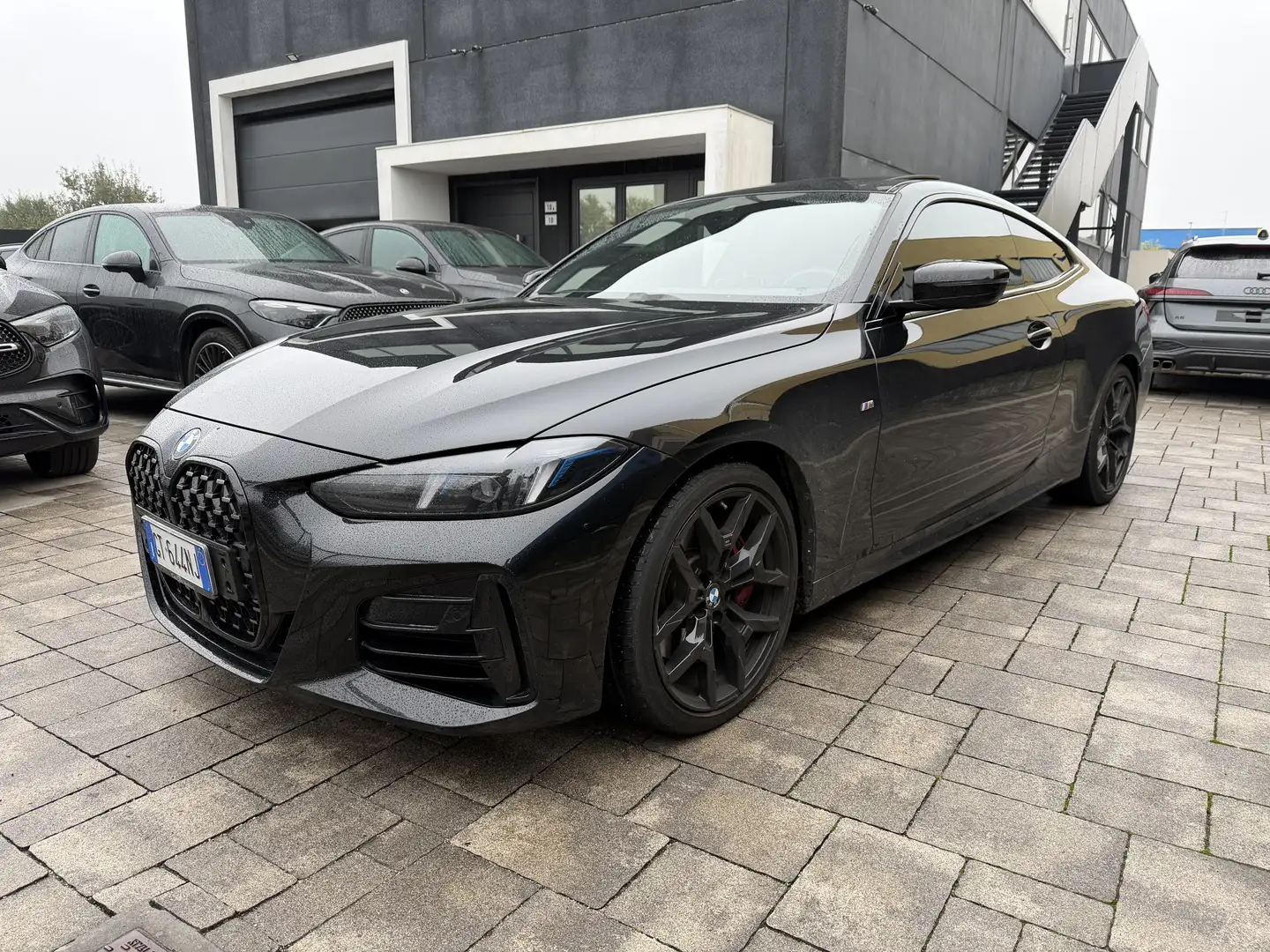 BMW 430 Coupe 430d mhev xdrive M Sport msport pro *TETTO Nero - 1
