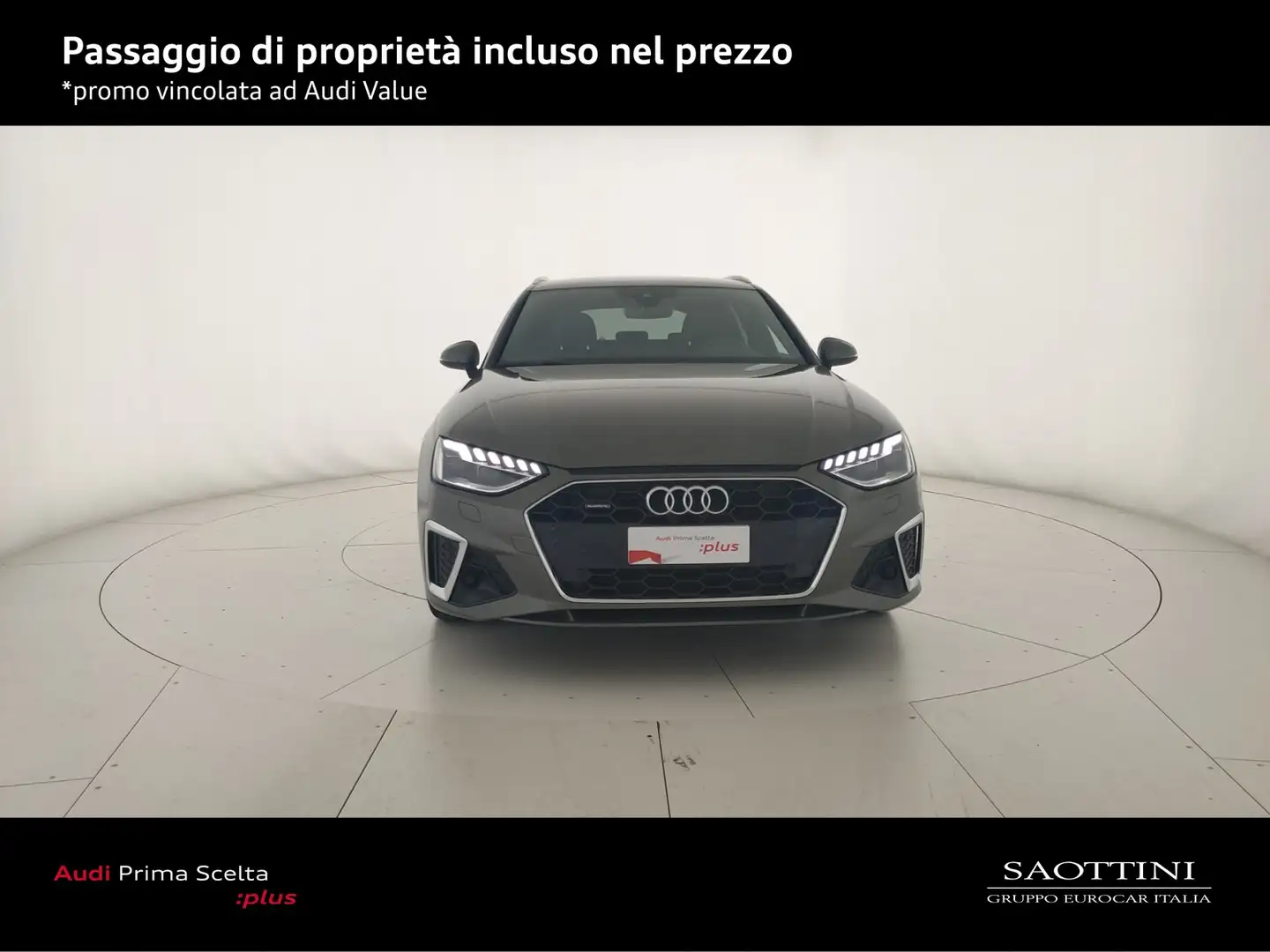 Audi A4 avant 40 2.0 TDI S line edition quattro S tronic Grigio - 2