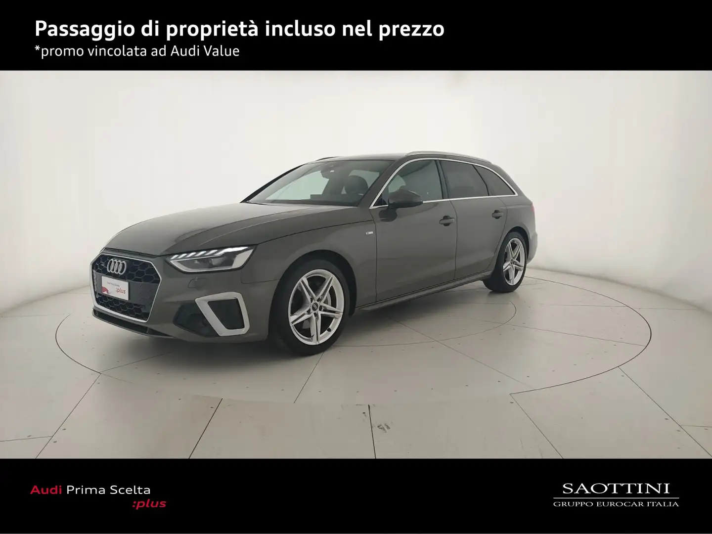 Audi A4 avant 40 2.0 TDI S line edition quattro S tronic Grigio - 1