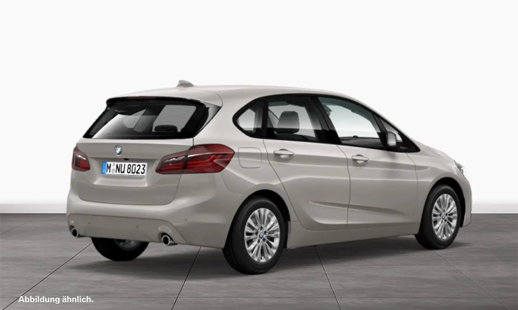 BMW 218 d Active Tourer Advantage LED RFK Navi Silber - 2
