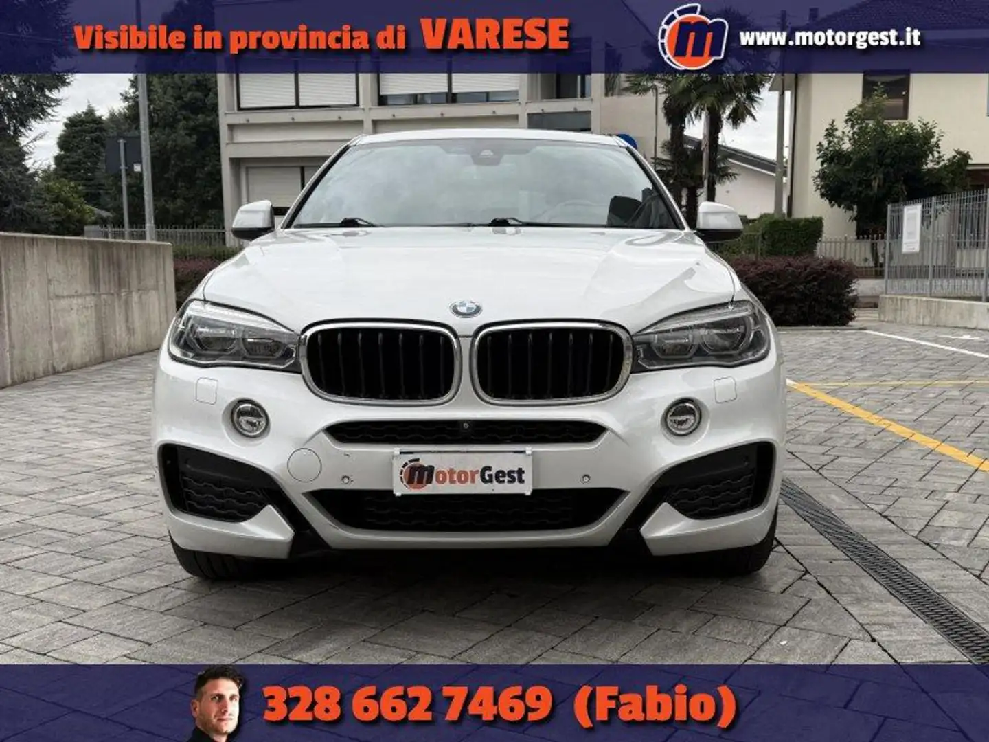 BMW X6 xDrive30d 249CV Msport Bianco - 2