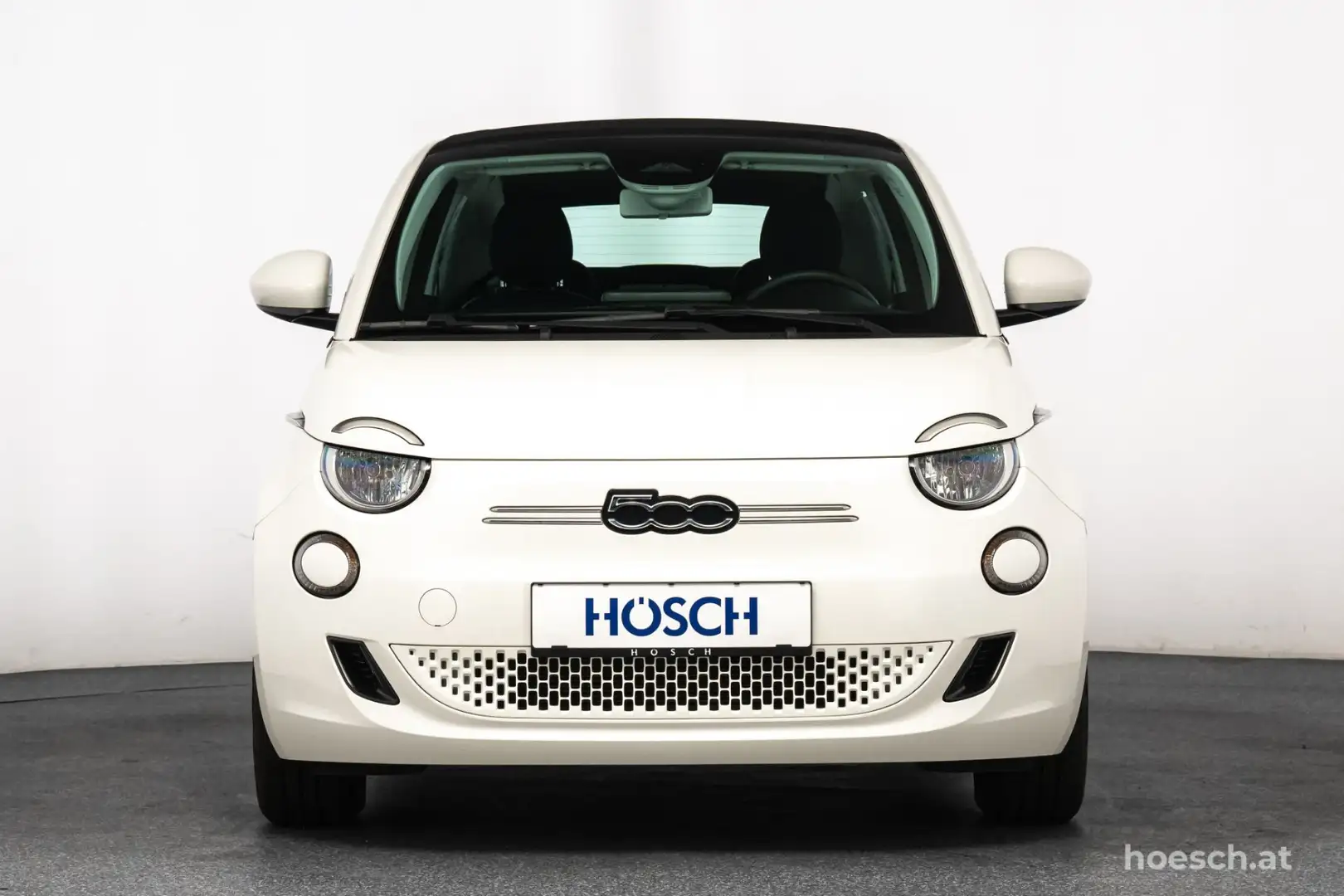 Fiat 500e 42 kWh Cabrio KEYLESS CARPLAY ERSTBESITZ -49% Weiß - 2