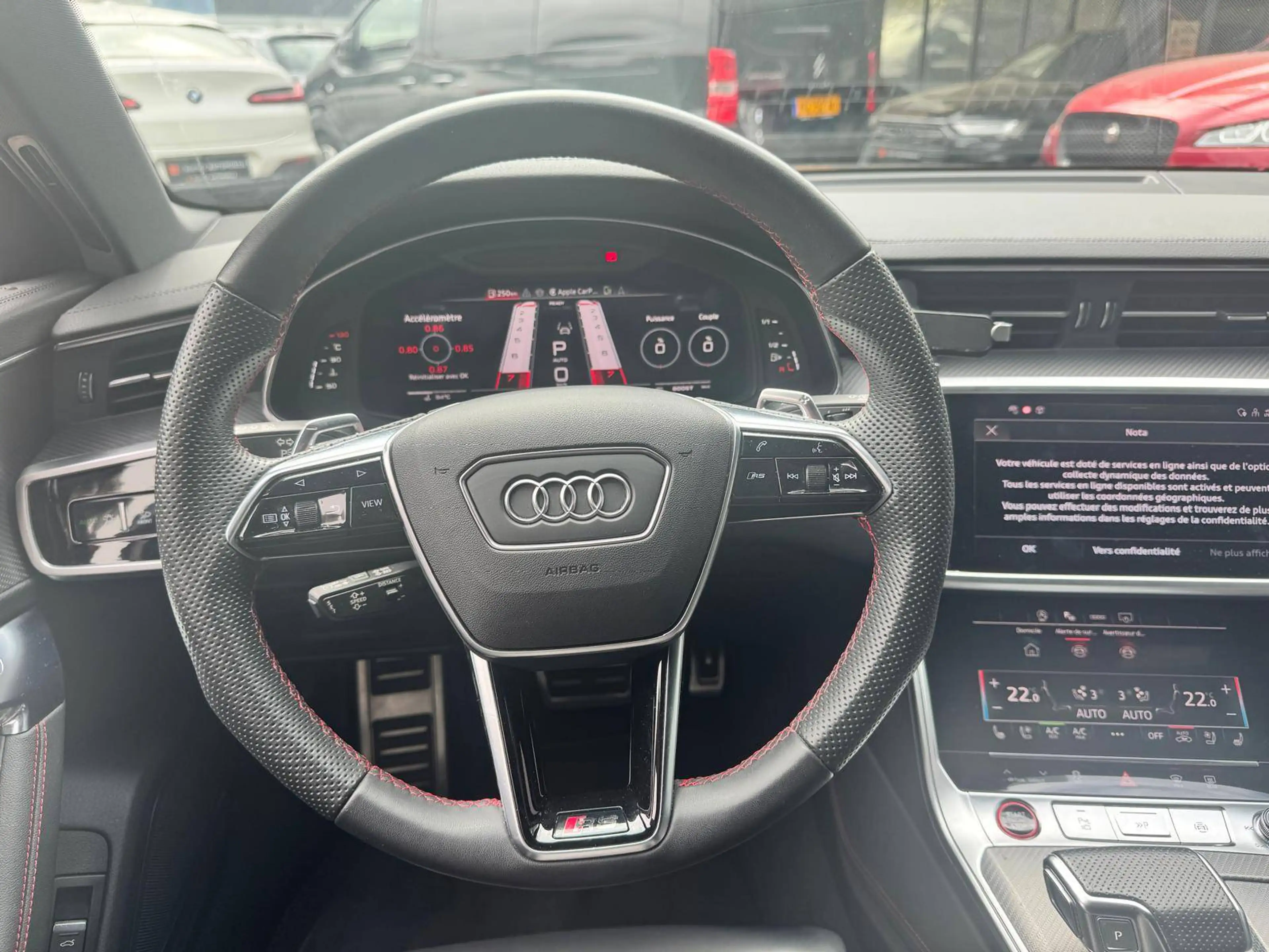 Audi RS6 RS6 PERFORMANCE / TVA RECUP / 1ER OWNER / JUSQU'A 36 MOIS DE GARANTIE — photo 14