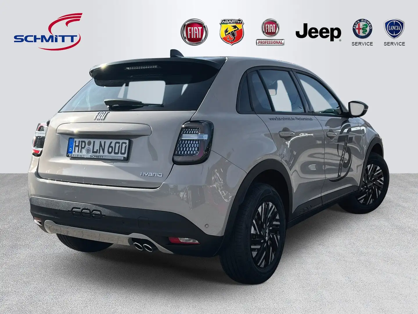 Fiat 600 Hybrid 125 Jahre Edition Grau - 2