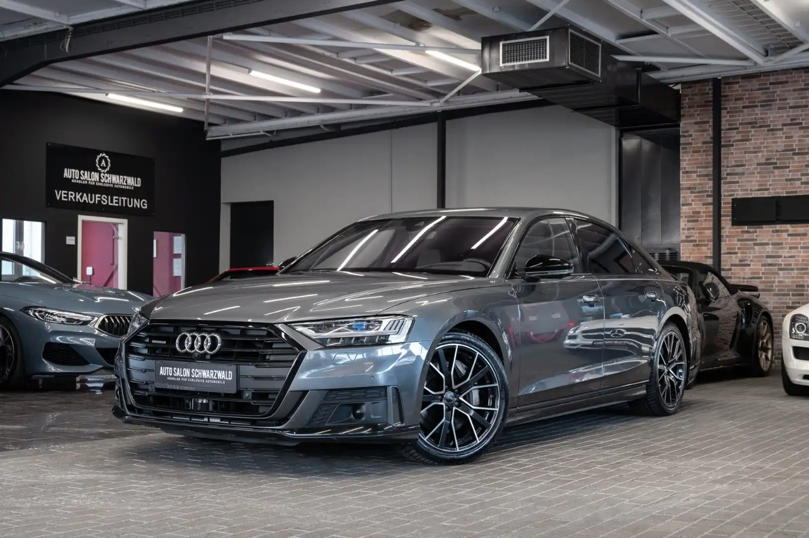 Audi A8 55 TFSI quat| S LINE|ACC|B&O|360°|STDHZ|VOLL Gris - 1