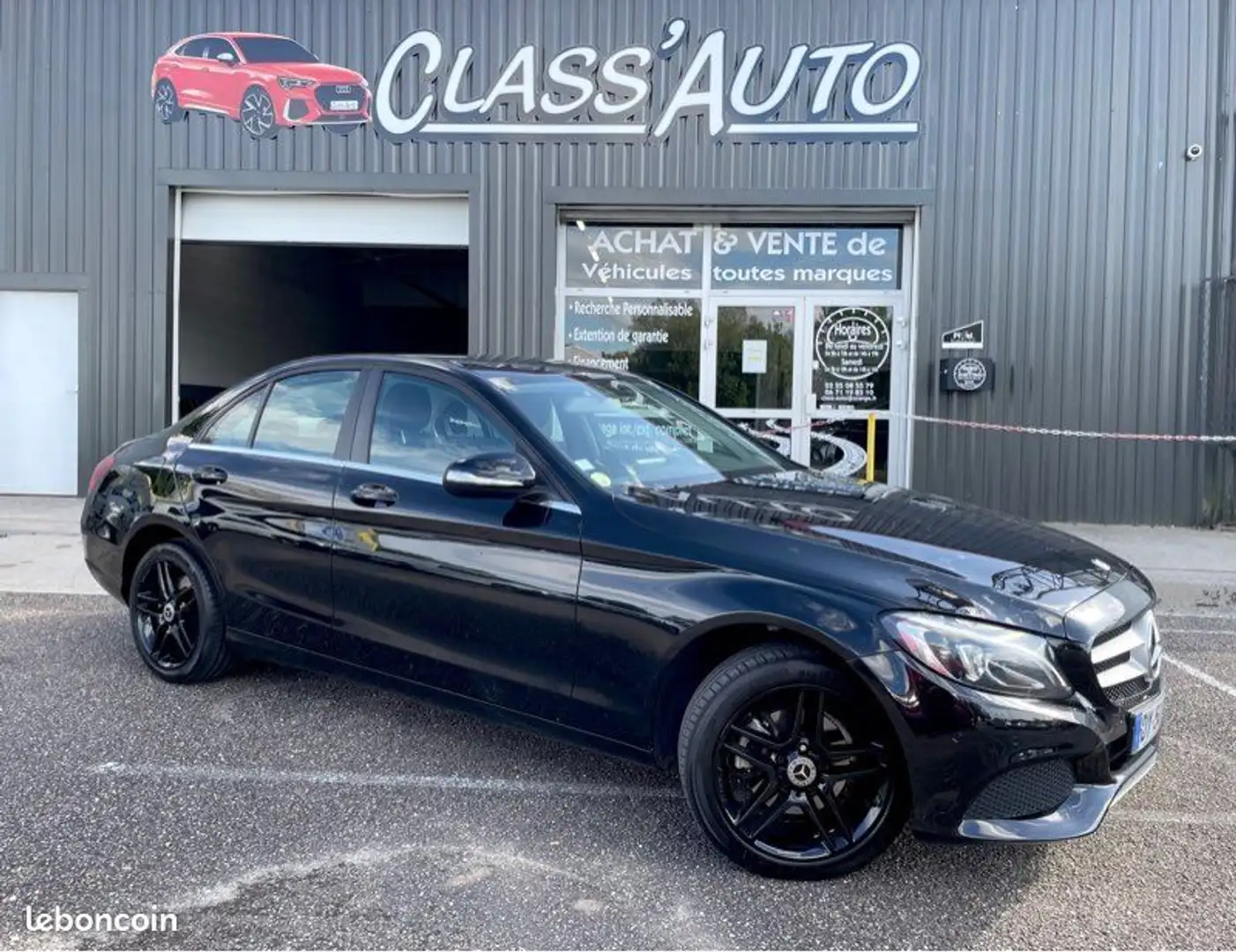 Mercedes-Benz C 180 MERCEDES IV 180 d 7G-TRONIC ÉDITION BUSINESS TBE Schwarz - 1