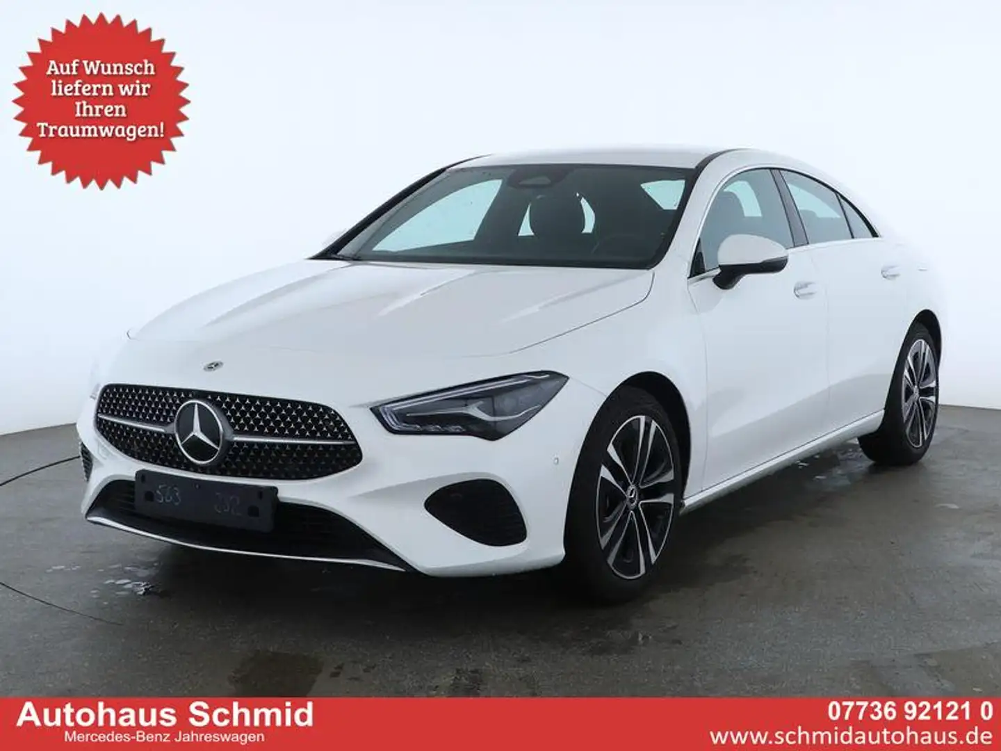 Mercedes-Benz CLA 180 , Prog. Line Adv. Plus, Winter-Pak., Kamera, Am... Blanc - 1