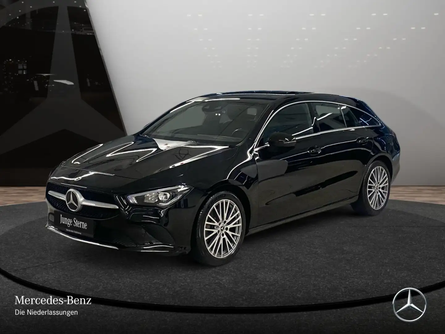 Mercedes-Benz CLA 220 d PROGRESSIVE+AHK+LED+STHZG+KAMERA+TOTW+8G Schwarz - 2