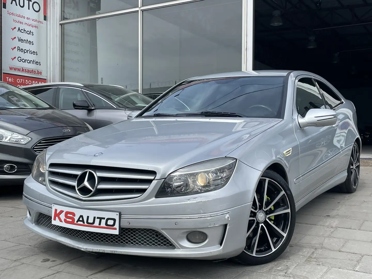 Mercedes-Benz CLC 220 CDI Coupe Sport/192.238KM/AIRCO/CUIR/EURO 4 Gri - 1