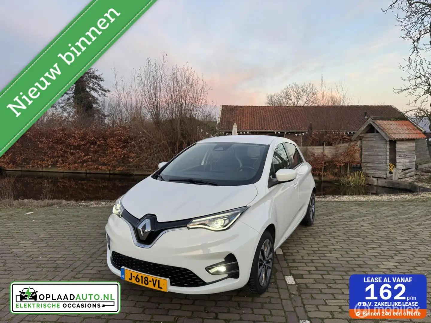 Renault ZOE R135 Intens 52 kWh | koop accu | CCS | Soh 92% Blanc - 1