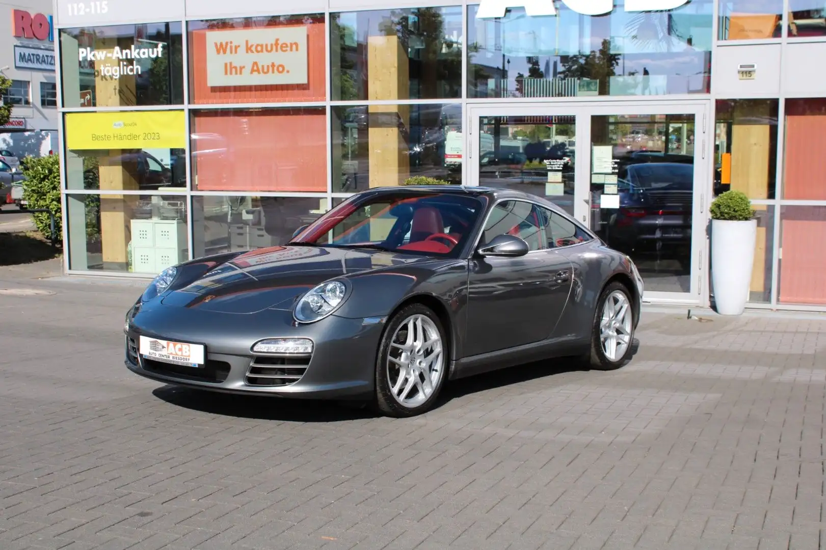 Porsche 997 911 Targa 4 PDK Sportabgas BRD Approved Gris - 2