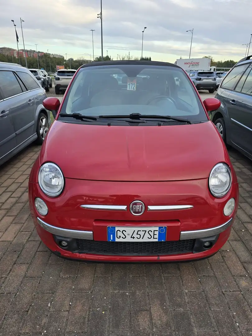 Fiat 500C 500C III 1.2 Lounge 69cv GPL Rouge - 1