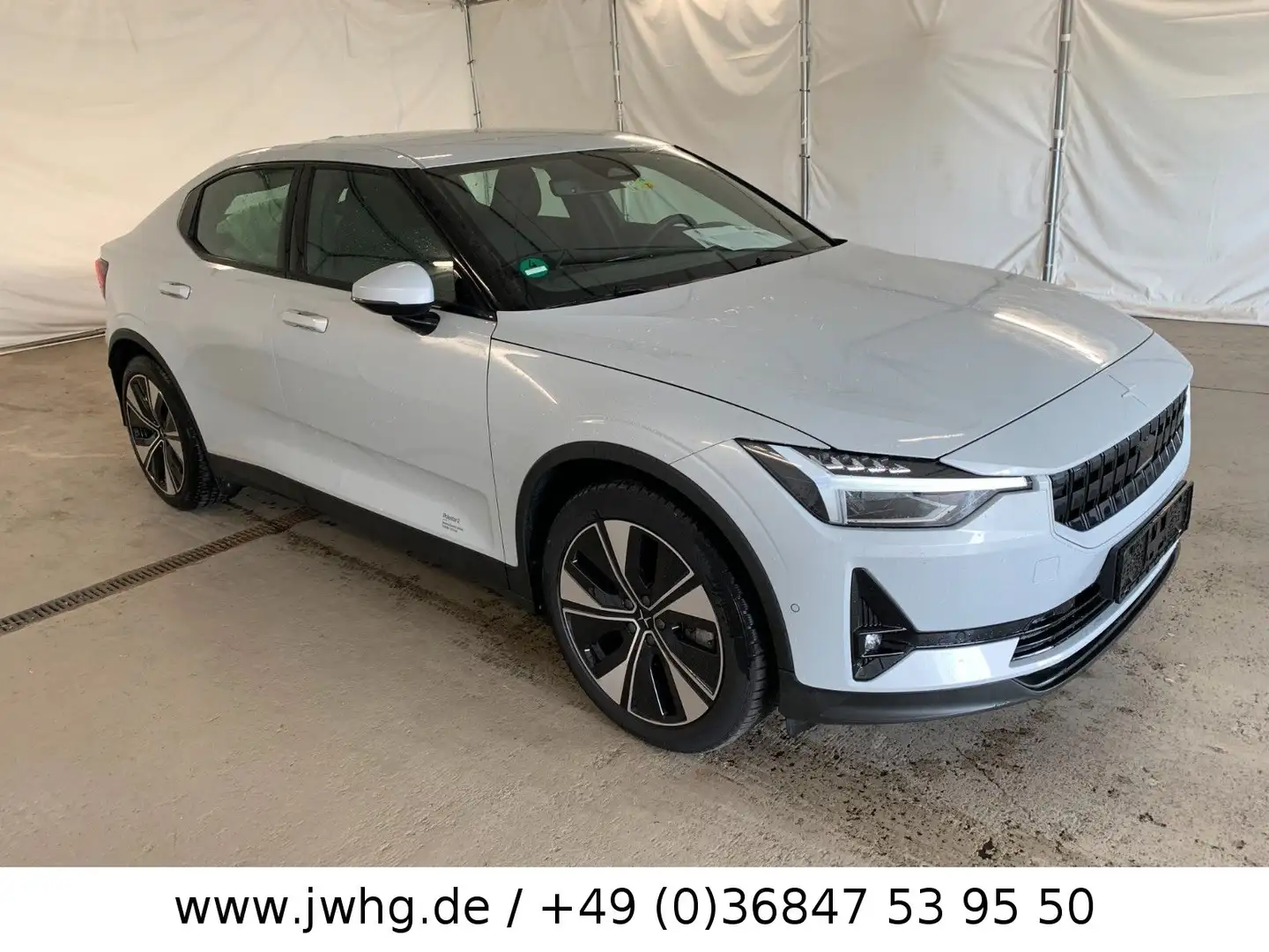 Polestar 2 Long Range Single LED+ 19" Nav Pilot DAB Kam Weiß - 2