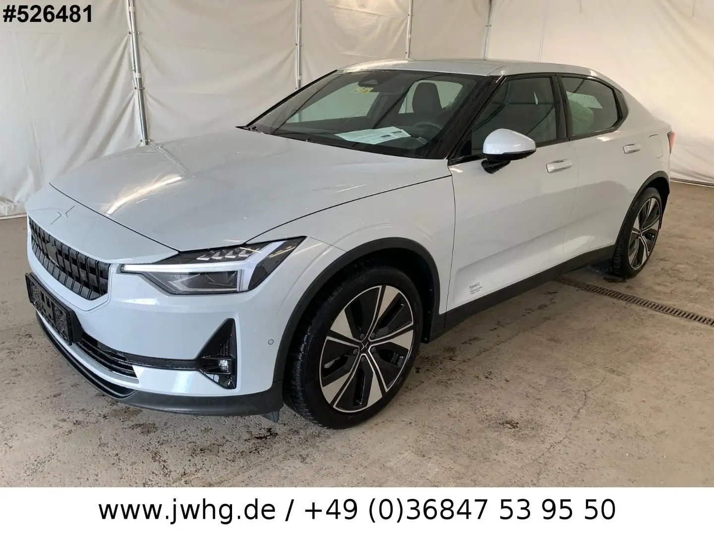 Polestar 2 Long Range Single LED+ 19" Nav Pilot DAB Kam Weiß - 1