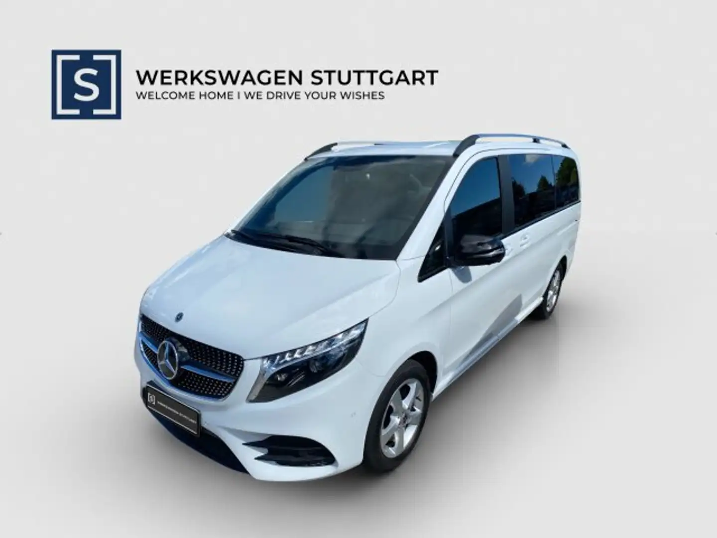 Mercedes-Benz V 300 V 300 d AVANTGARDE EDITION L AMG DISTRONIC 360 Weiß - 2