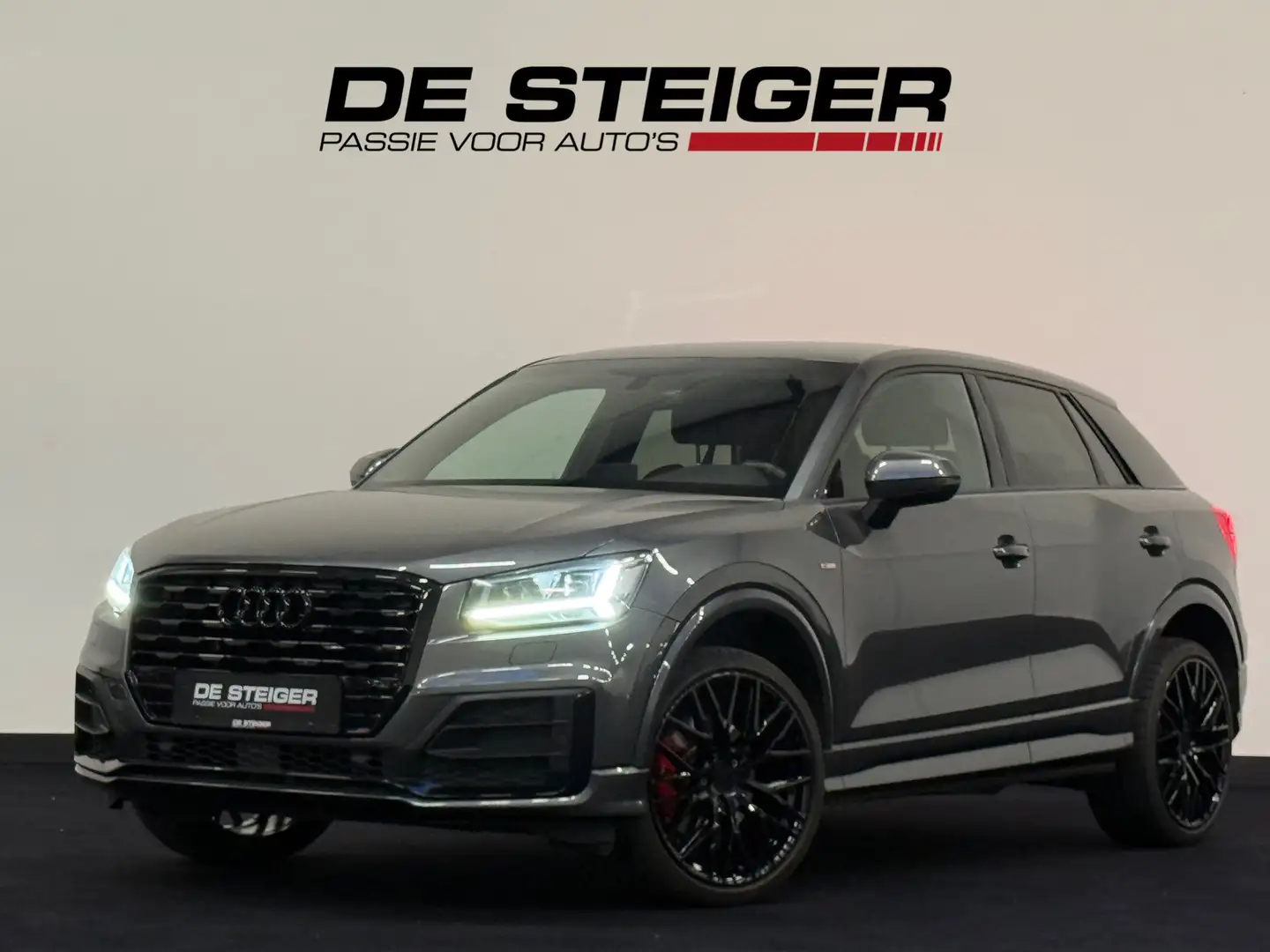 Audi Q2 1.4 TFSI CoD DSG 3 x S line Blackpack Cruise Parke Grigio - 1