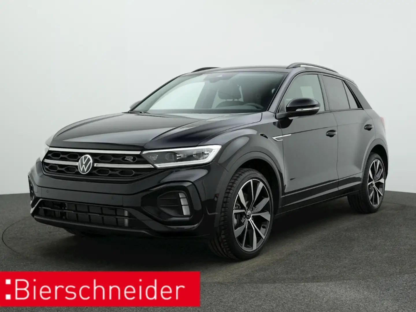 Volkswagen T-Roc 1.5 TSI DSG R-Line IQ.LIGT ACC AHK ALU 19 Schwarz - 1