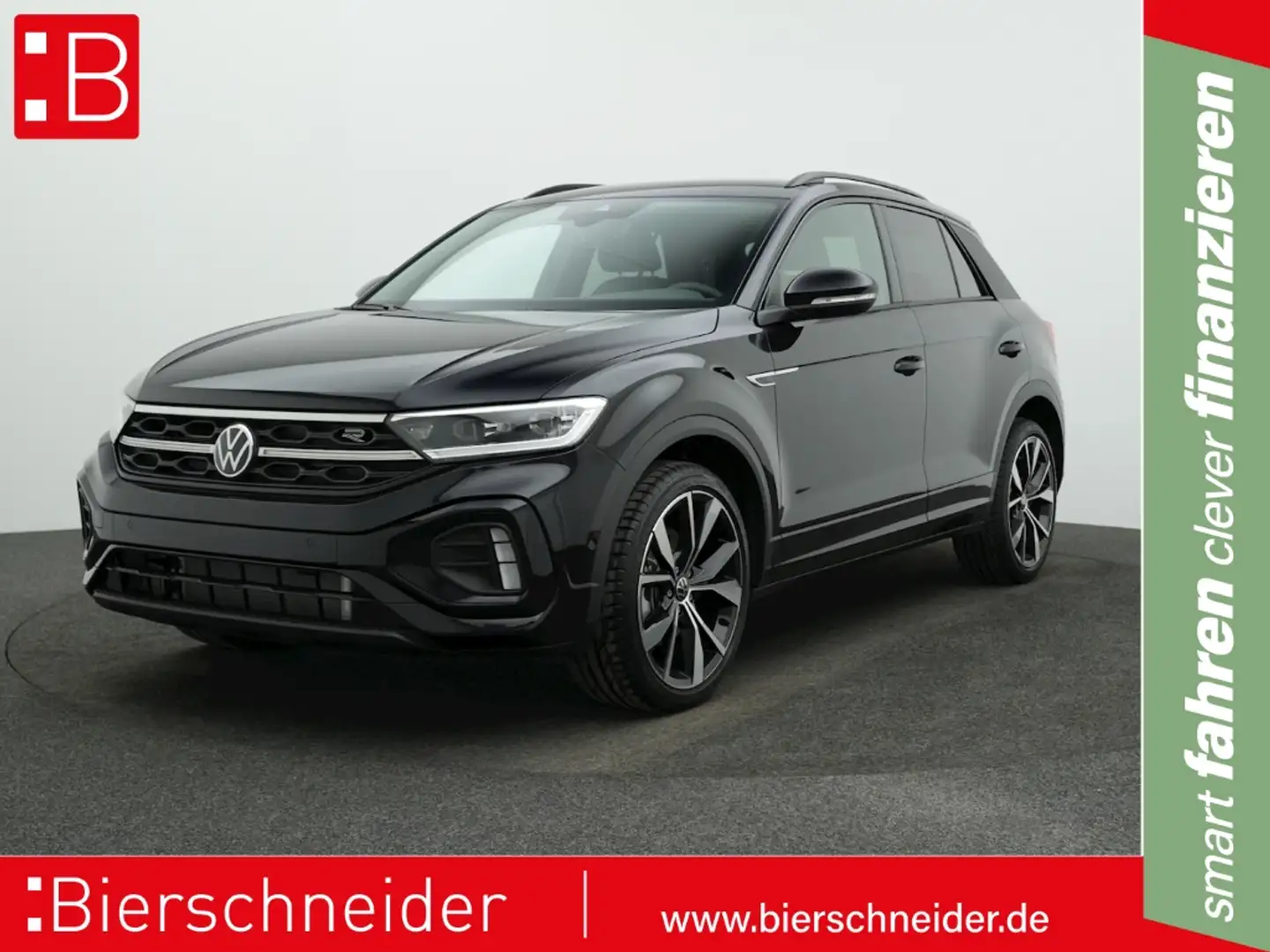 Volkswagen T-Roc 1.5 TSI DSG RLine BLACK-STYLE AHK IQ.LIGHT ACC APP Schwarz - 1