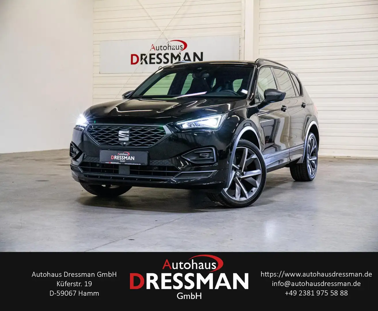 SEAT Tarraco FR 4Drive BEATS ACC PANO AHK 7-SITZER Schwarz - 1