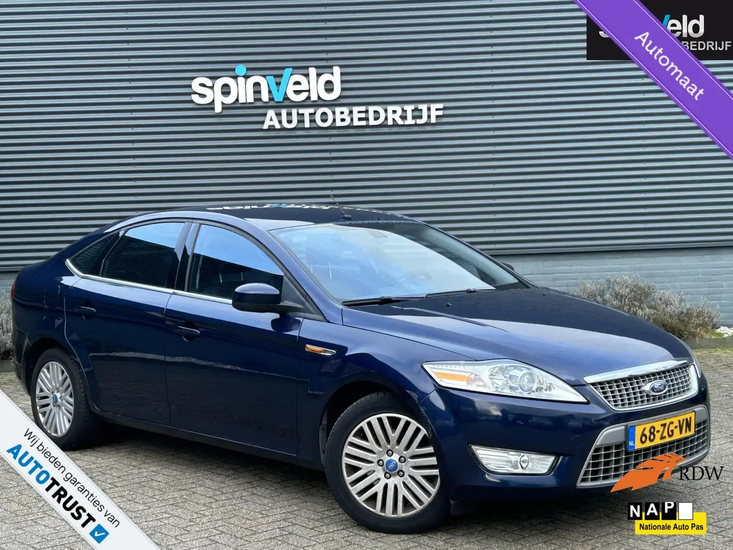 Ford Mondeo 2.3-16V Titanium BJ'08 NAP NL AUT CRUISE control N Синій - 1