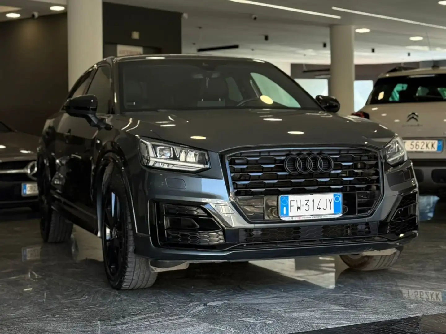 Audi Q2 Q2 I 2017 30 1.6 tdi S line edition s-tronic my19 Grigio - 2