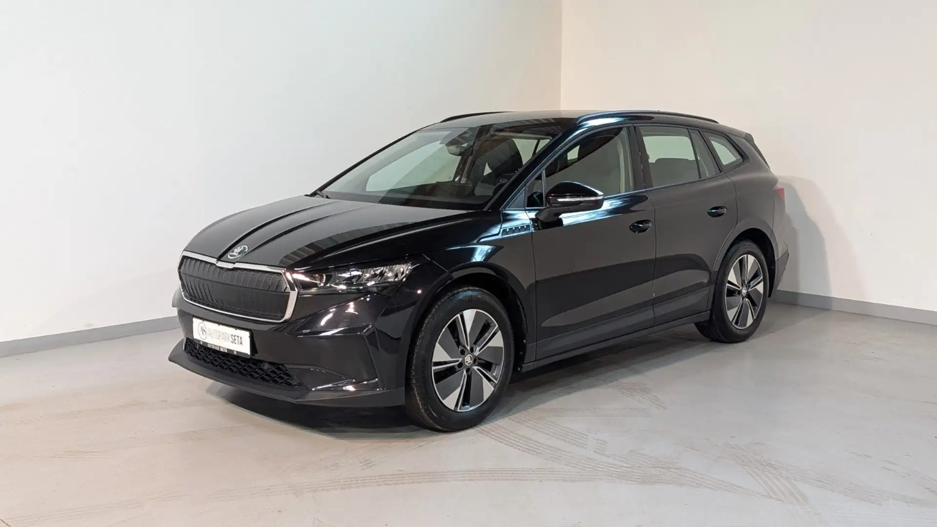 Skoda Enyaq 60 Loft 132kW AID*LANE*FRONT*LED*AHK*19" Schwarz - 1