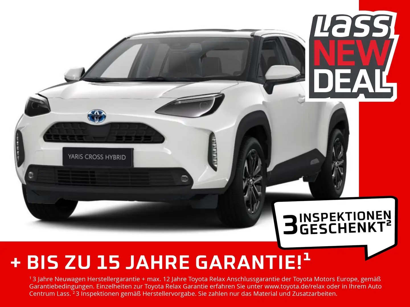 Toyota Yaris Cross Hybrid Teamplayer SummerSpecial1,99% Weiß - 1