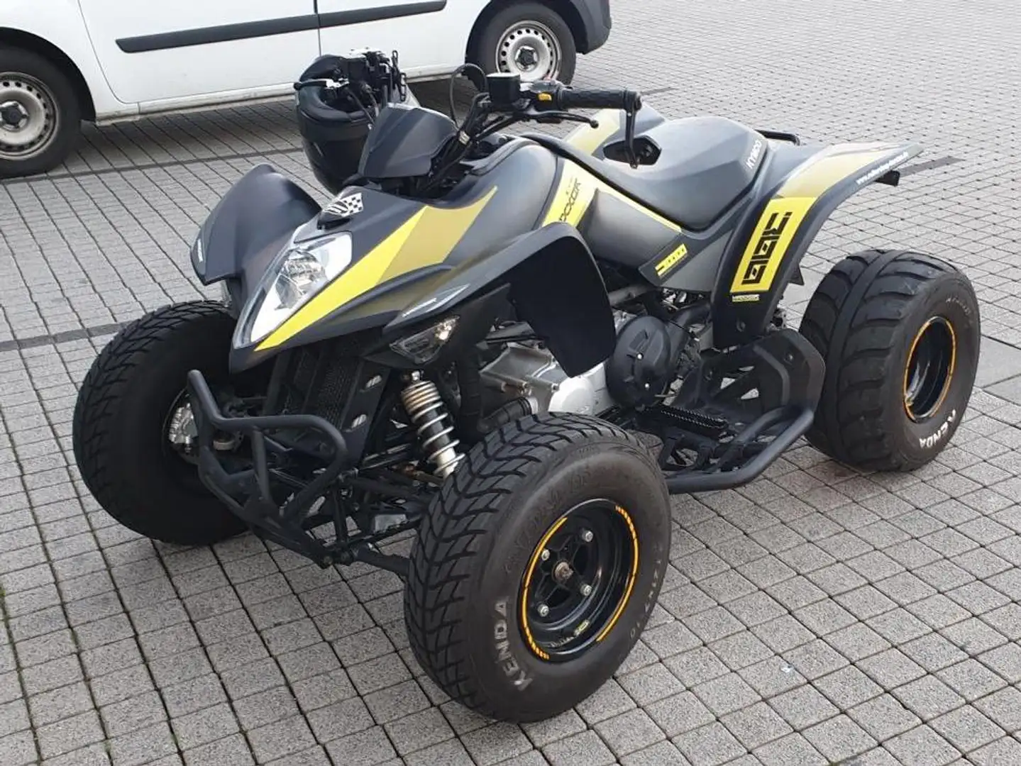 Kymco Maxxer 300 Amarillo - 1