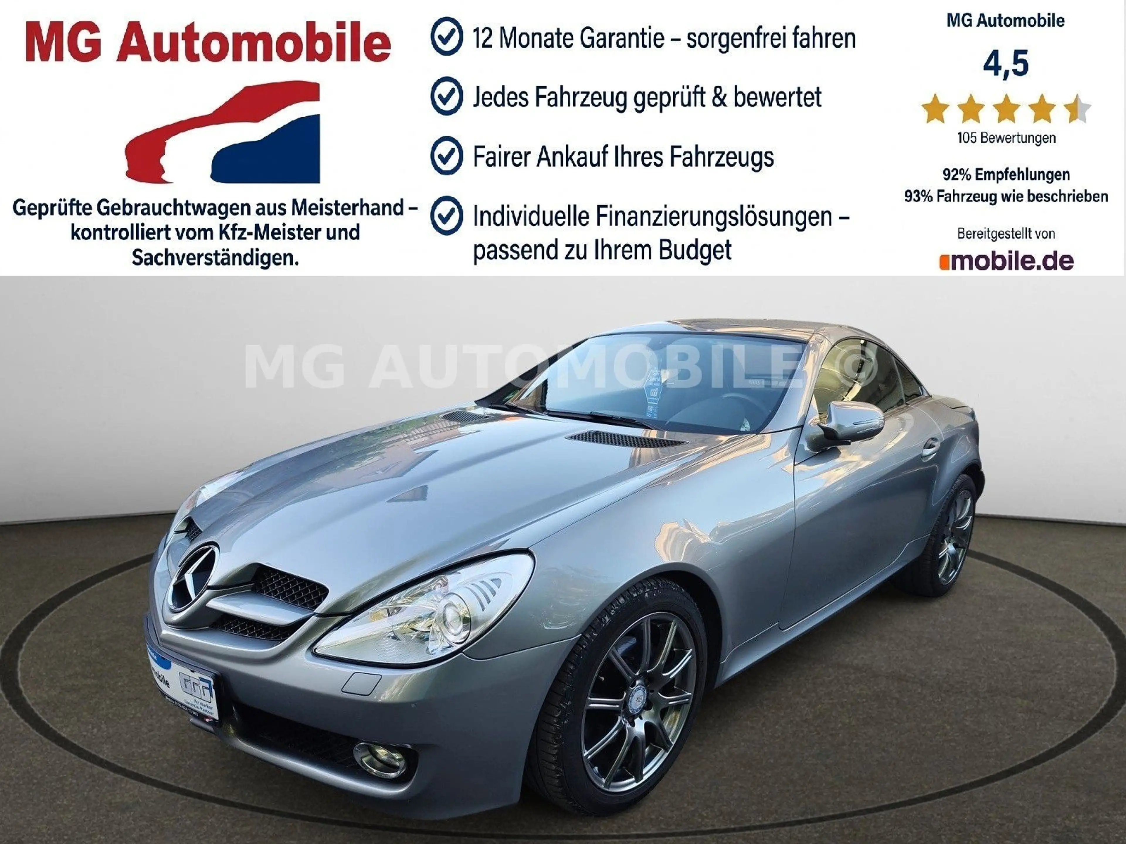 Mercedes-Benz SLK 200 Kompressor 2.Hd Airscarf Bi-Xenon Aut.