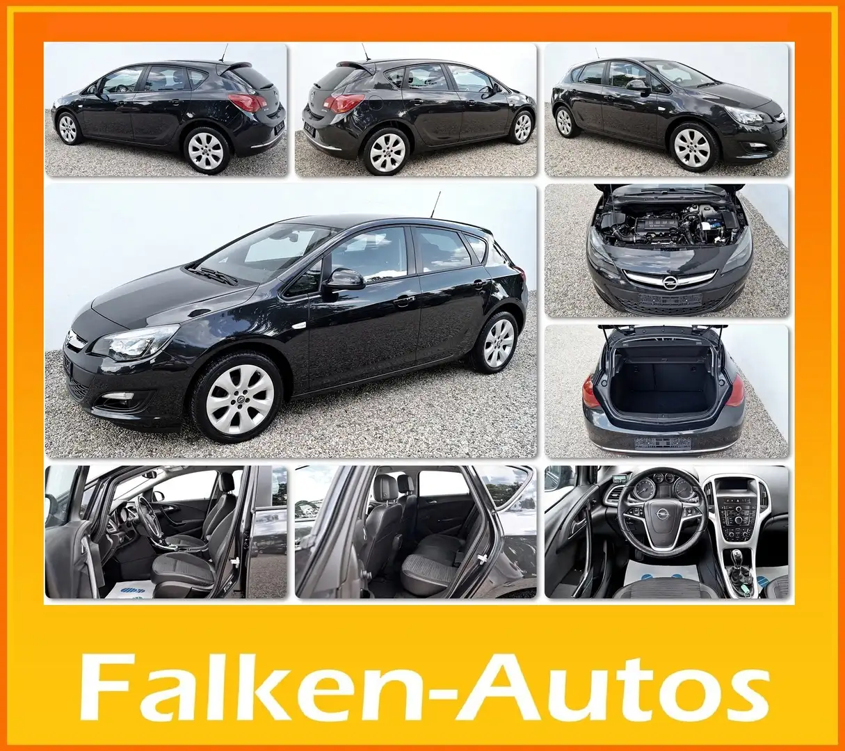 Opel Astra 1.4 TURBO+EXTRAS+SEHR GEPFLEGT *AUCH MIT GARANTIE* Nero - 1
