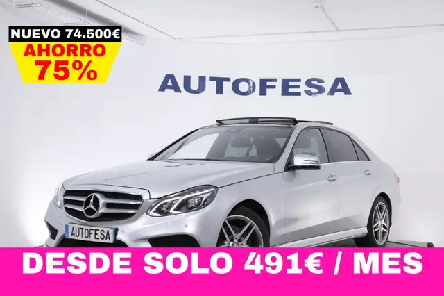Mercedes-Benz E 50 AMG E250 CDI AUTO LINE 4MATIC 204CV 4P # CUERO, TECHO