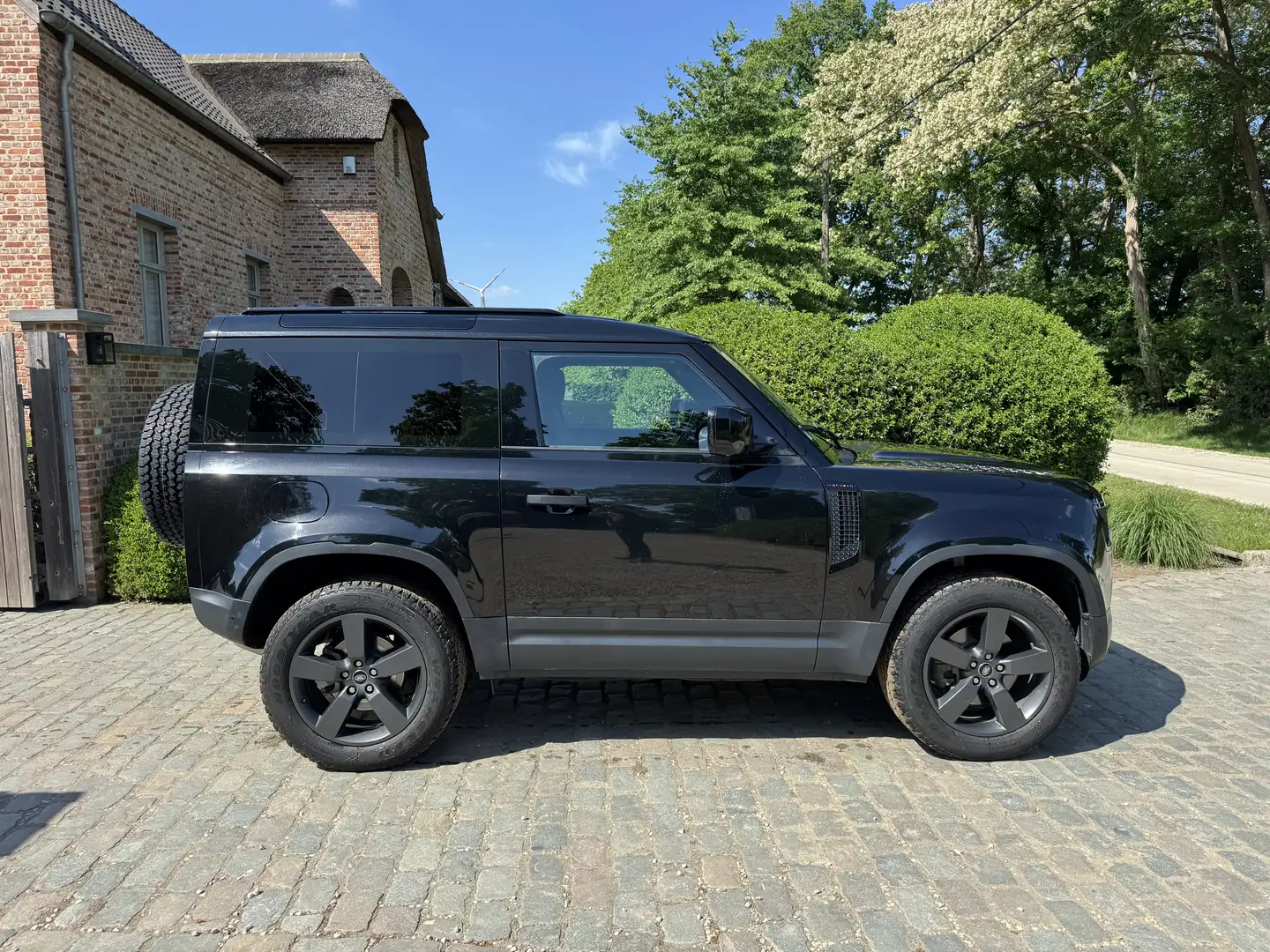 Land Rover Defender 90 D200 S Noir - 1