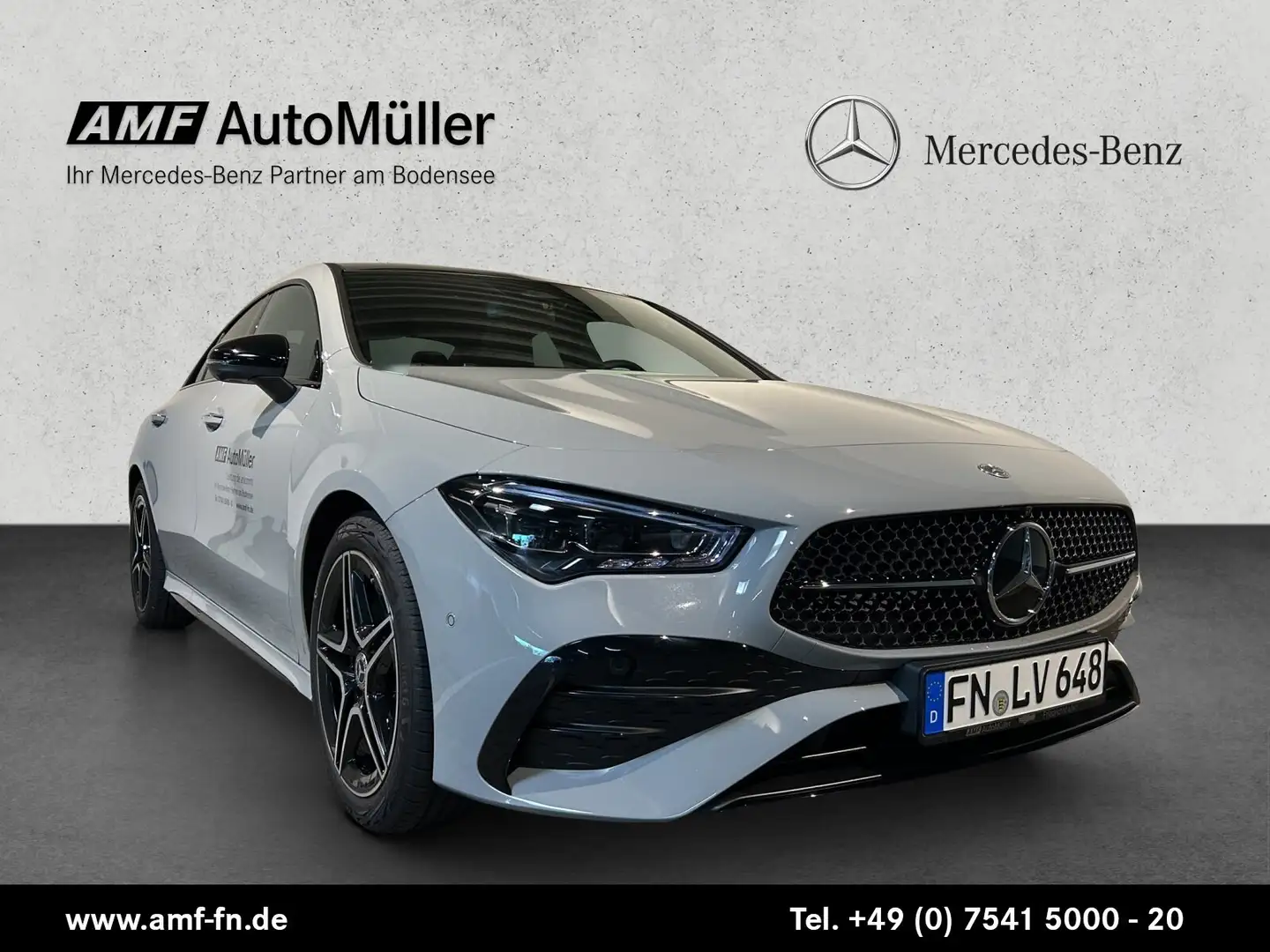 Mercedes-Benz CLA 200 CLA 200 LIMO AMG-LINE PLUS NIGHT PANO DISTR 360° Grau - 2