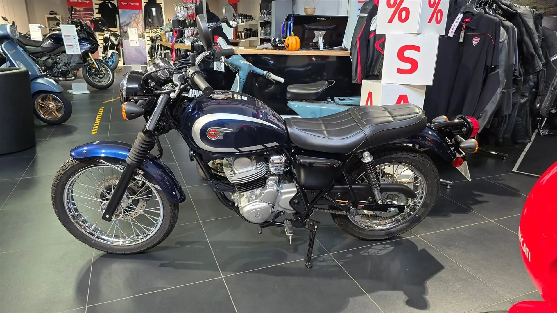Kawasaki W 230 SOFORT Blu/Azzurro - 2