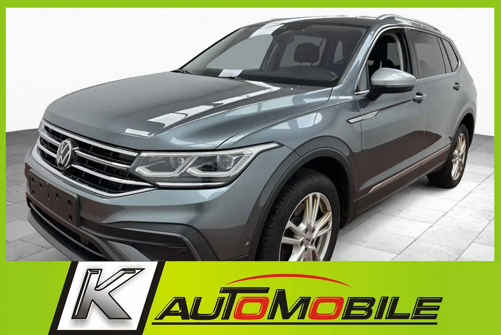Volkswagen Tiguan Allspace 2,0 TDI 4Motion Life Matrix+ACC Grau - 1