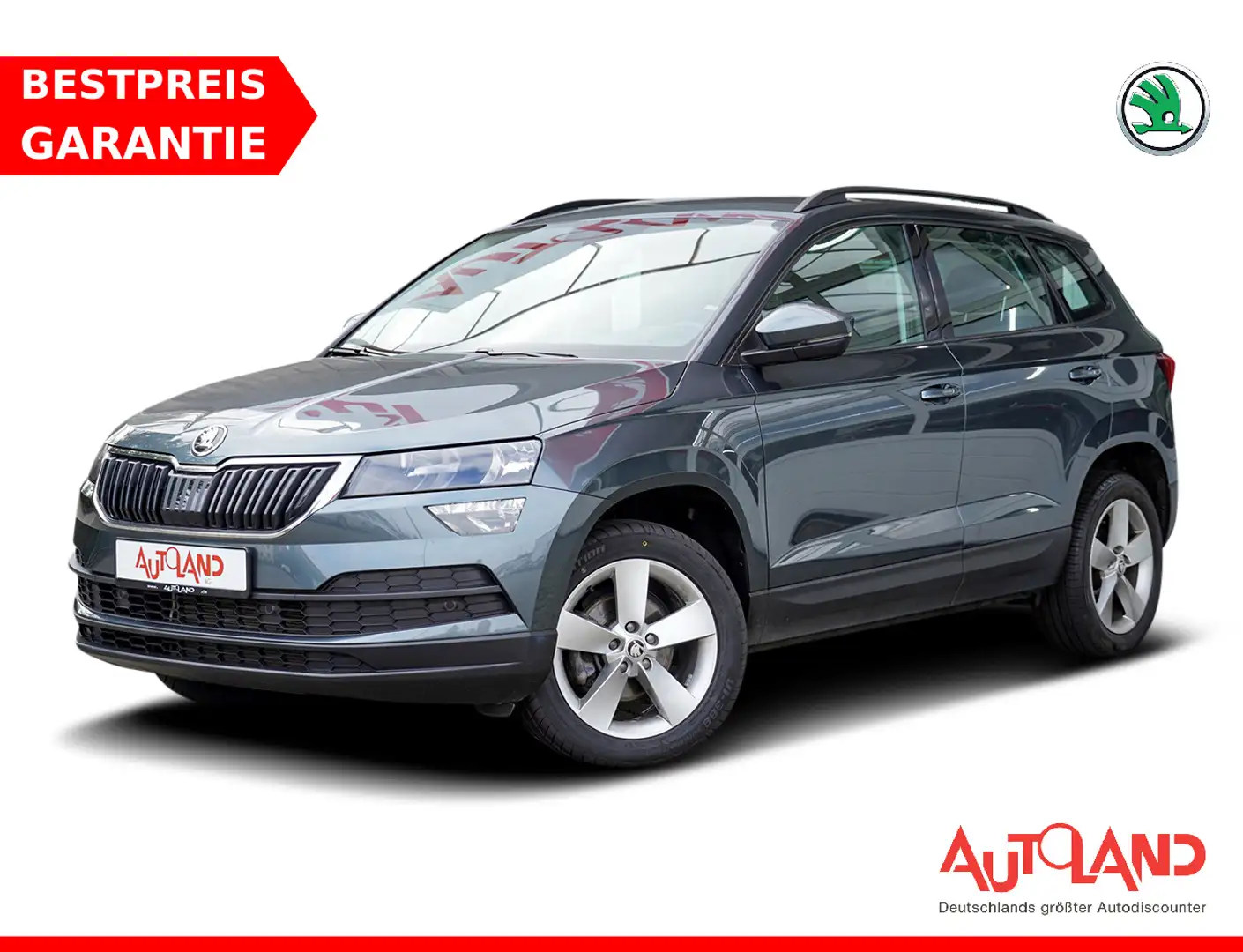 Skoda Karoq 1.5 TSI Soleil LED Sitzheizung Keyless Gris - 1