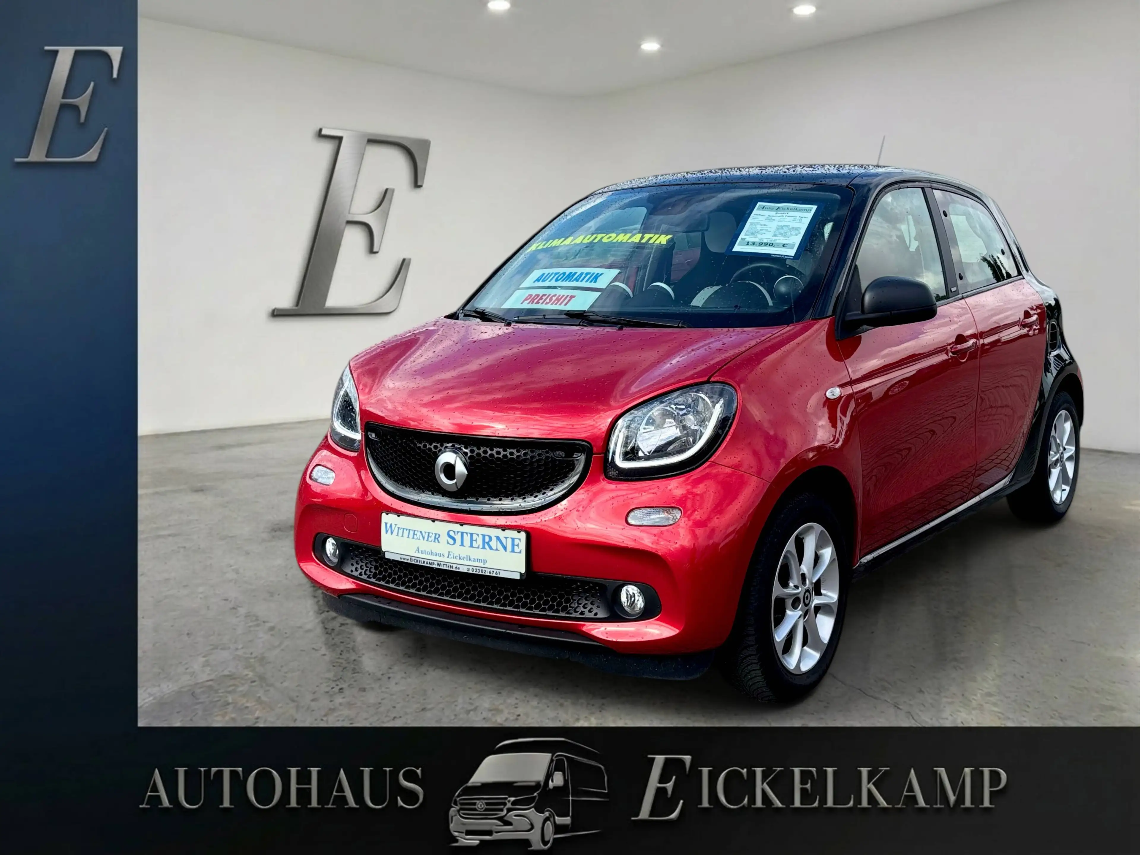 smart forFour ForFour Automatik Passion Turbo 66 kW PDC LED