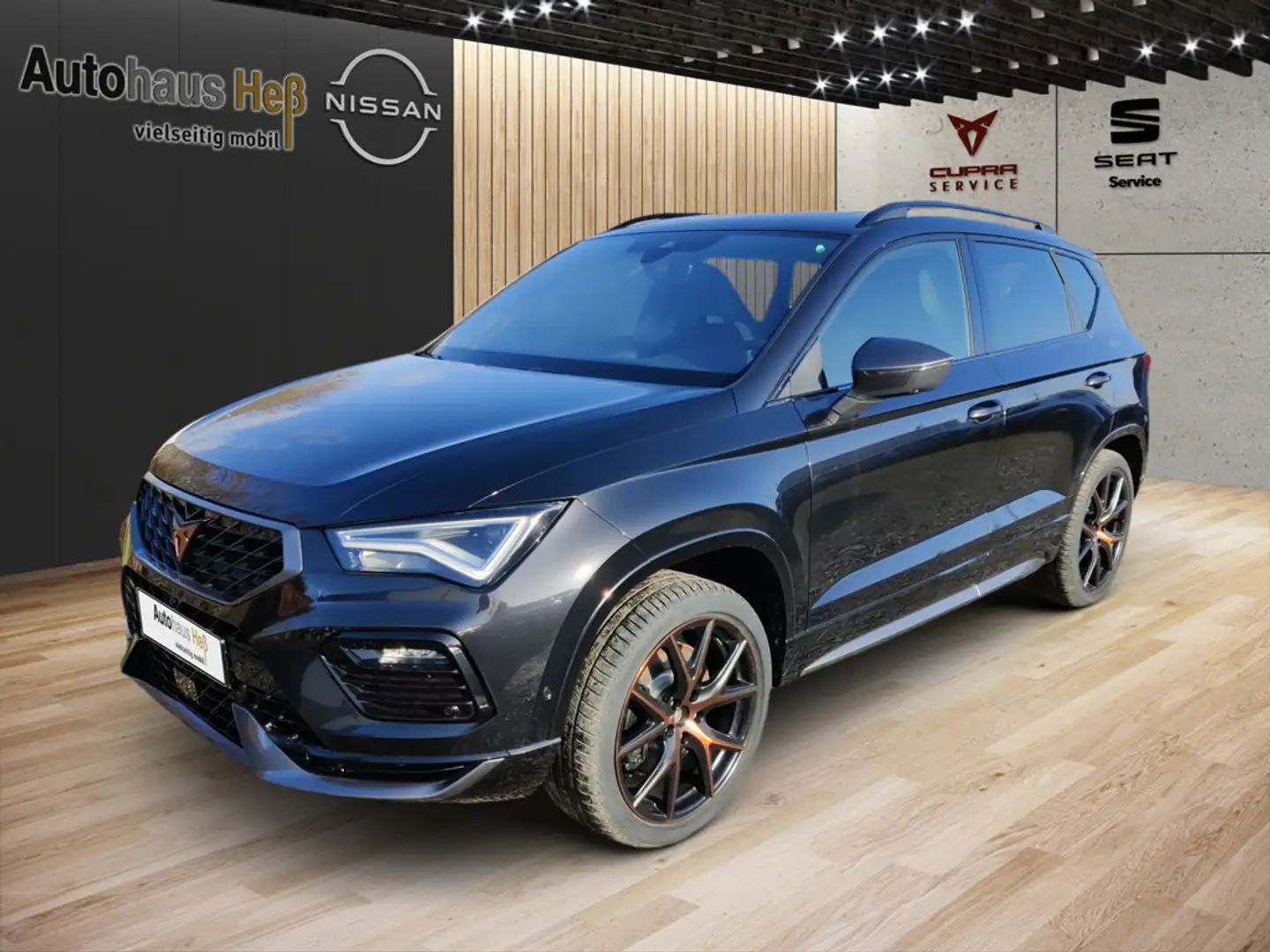 CUPRA Ateca 2.0 TSI VZ 4Drive 360° LED FACEL. ACC Schwarz - 1