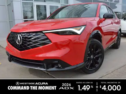 Red 2026 Acura ADX SUV / Crossover Automatic