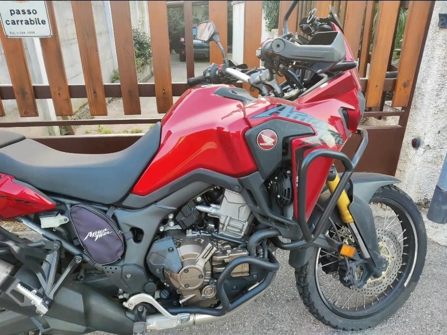 Honda CRF 1000 DCT cambio automatico Rosso - 2