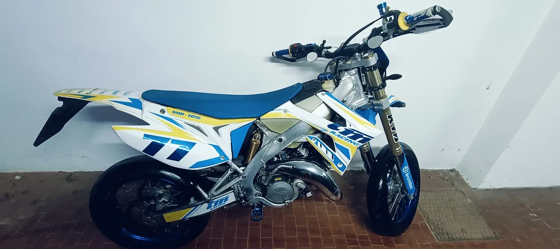 TM SMM 125 2T Racing Blanco - 2