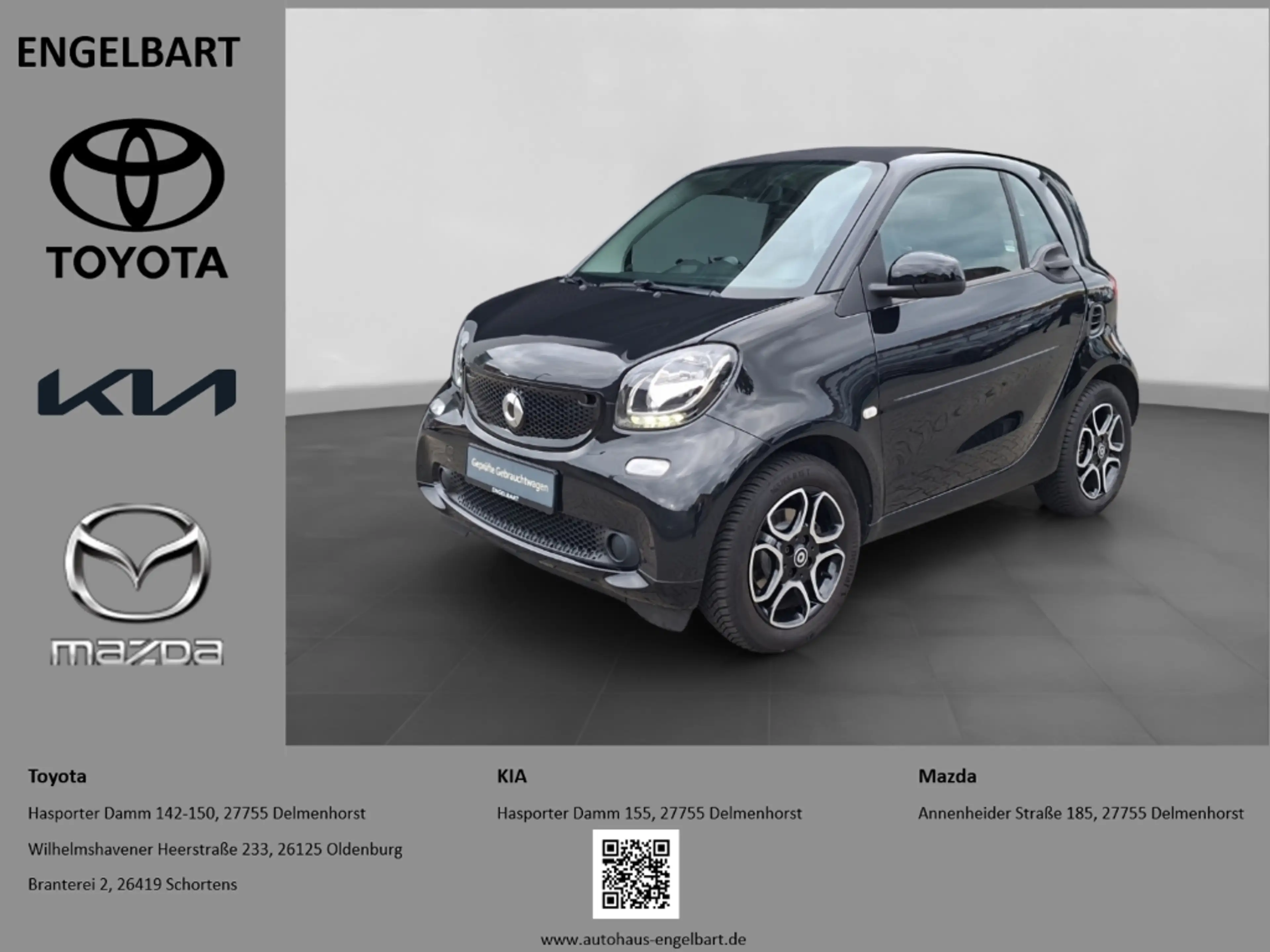 smart forTwo coupe Allwetterreifen Sitzheizung