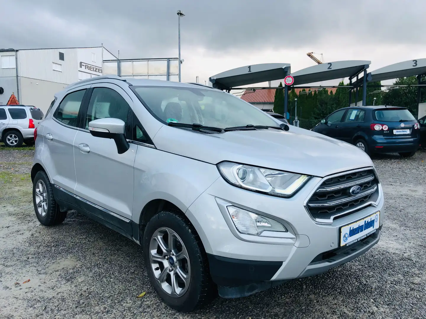 Ford EcoSport Titanium -SEITENSCHADEN LINKS - VOLL FAHRBEREIT - Argento - 1